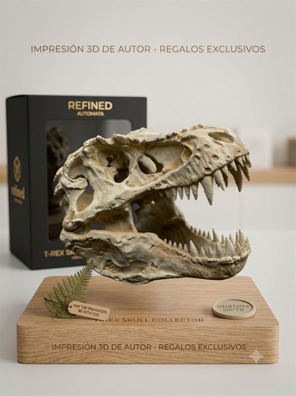 Cráneo de tiranosaurio