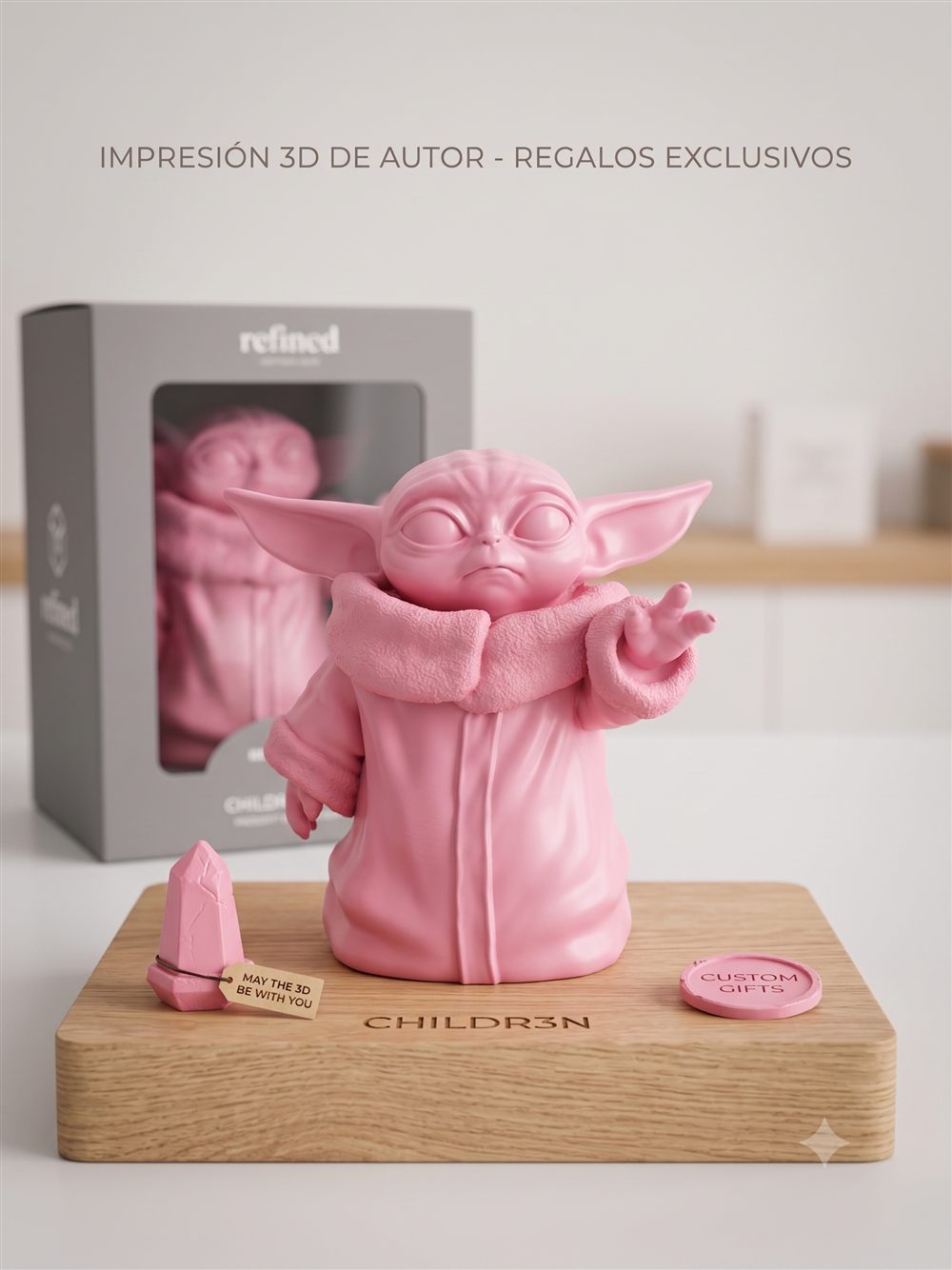Pequeño maestro, versión rosa aterciopelada